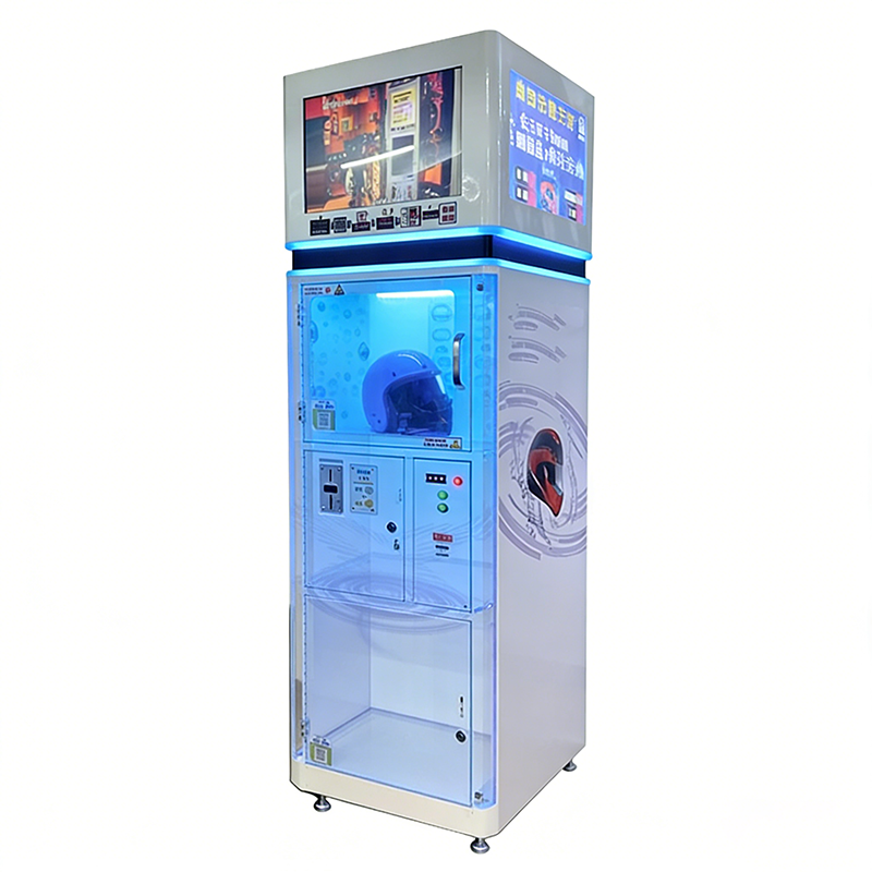 Smart Touch Screen Helmet Care Station: All-in-One Cleaning, Drying & UV Sanitizing